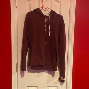 Old navy burgundy hoodie